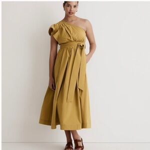 Madewell one-shoulder Midi dress 00